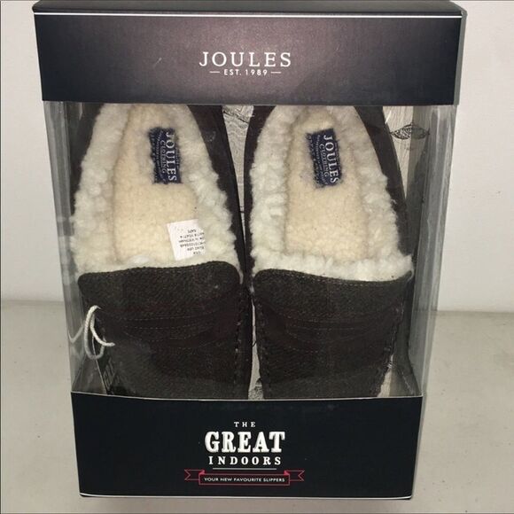 NWB JOULES Mens Rafe Slippers - Picture 3 of 8